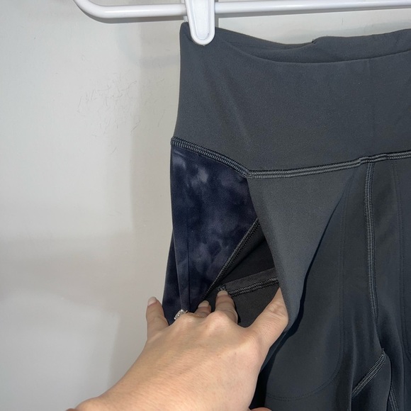 Lululemon Align Jogger Track Stripe Graphite Grey/Diamond Dye Pitch Graphite - Picture 8 of 15